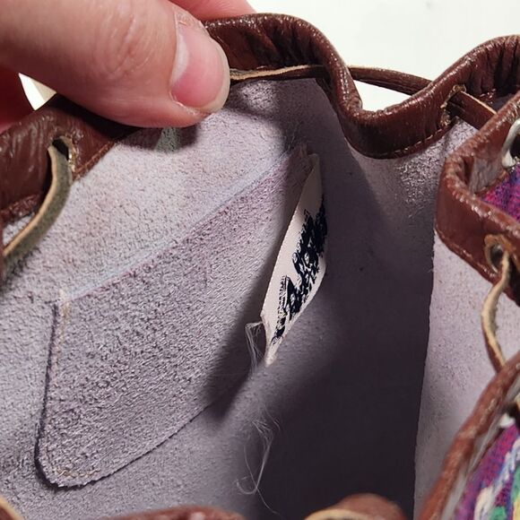 Handcrafted Guatemala Mini Leather Bag - Picture 14 of 15